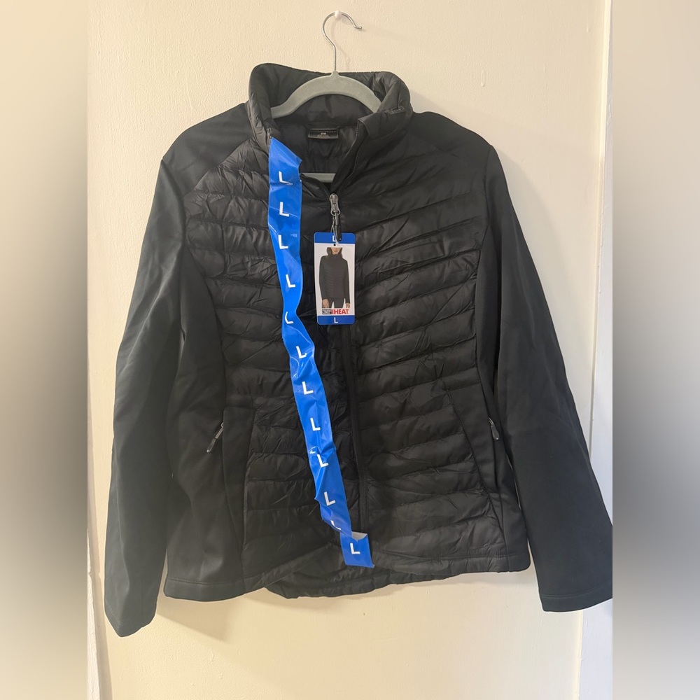 Black Lightweight Quilted Jacket